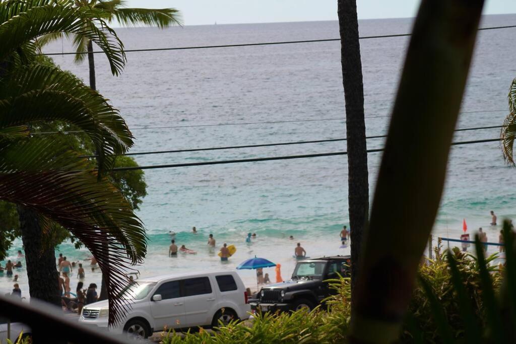 Magic Sands Beach View, 2B2B, Ac, Pool, Sleeps 6 Kailua-Kona Exteriör bild