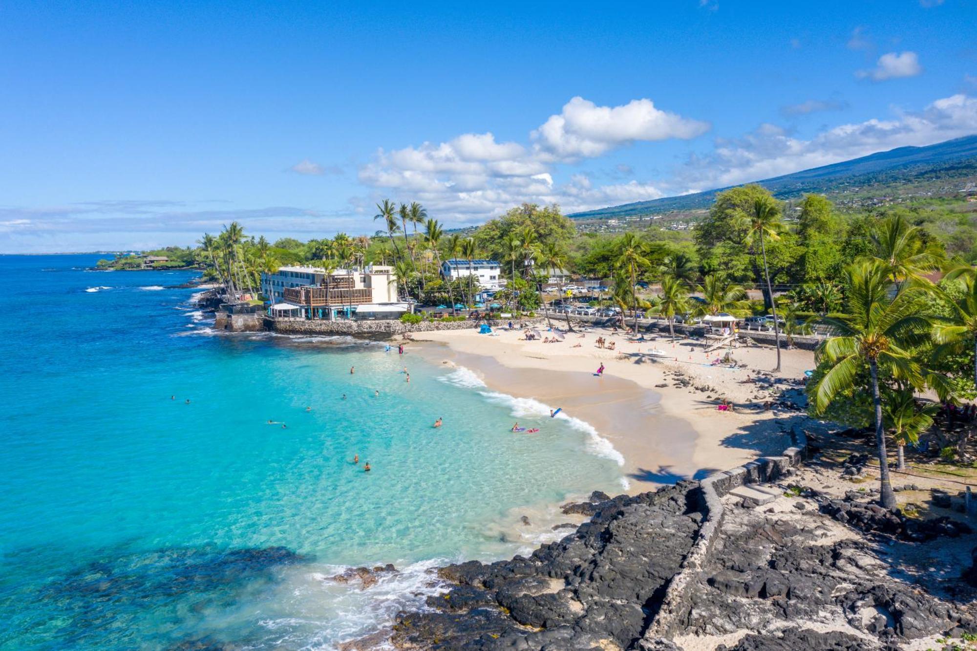 Magic Sands Beach View, 2B2B, Ac, Pool, Sleeps 6 Kailua-Kona Exteriör bild